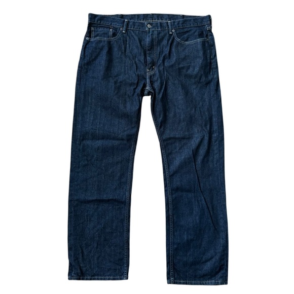Vtg 90s Levi’s 559 Dark Wash Relaxed Straight Jeans 40x32 - Picture 1 of 8